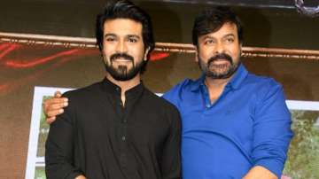 Chiranjeevi and Ram Charan