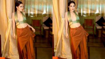Urfi Javed styles two pants together!
