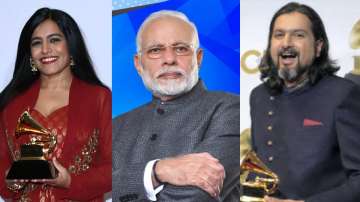 PM Narendra Modi, Falguni Shah, Ricky Kej