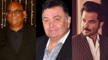 Satish Kaushik, Rishi Kapoor, Anil Kapoor