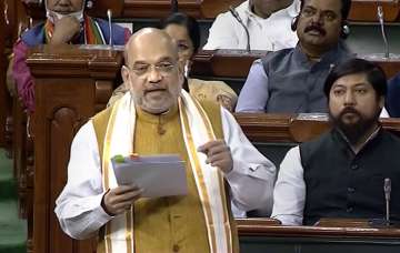 Amit Shah in Lok Sabha