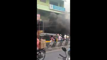 Ola, Okinawa, Electric vehicle, Fire, Electric Vehicle catches fire, 