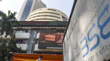 A view of the Bombay Stock Exchange (BSE) building in Mumbai.