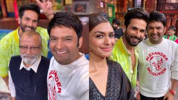 Jersey star cast on the sets of The Kapil Sharma Show