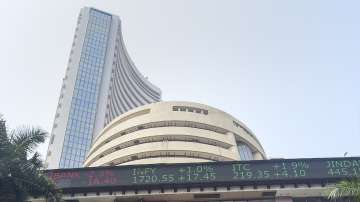 A view of the Bombay Stock Exchange (BSE) building.