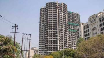 Twin residential towers of Supertech in Noida. The towers will be demolished on May 22 in compliance with the SC's order for the demolition as it was constructed in violation of building bylaws.