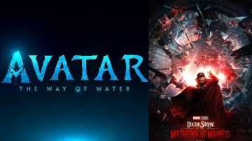 Posters of Avatar 2 and Doctor Strange 2