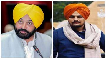 Punjab CM Bhagwant Mann (L) asked the people of Punjab to remain calm after the incident. Kejriwal, too, echoed the same. 