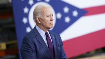 US President Joe Biden at United Performance Metals in Hamilton, Ohio, Friday, May 6, 2022.