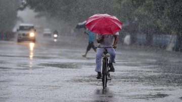 People in and around the National capital breathed a sigh of relief from the sweltering heat as rain lashed parts of Delhi and Noida. 