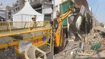 bulldozers, amit malviya, manish tiwari, bjp, congress, jahangirpuri,delhi news,jahangirpuri news,de