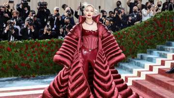 Gigi Hadid turns heads in red corset at Met Gala 2022; netizens compare her with Cardi B