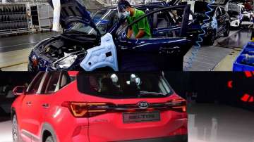 Hyundai Motor's sales fell 12 per cent while Kia's declined 5.8 per cent.
