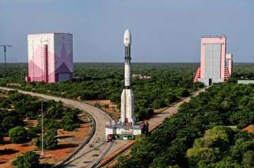 Satellite launch site, in Sriharikota.