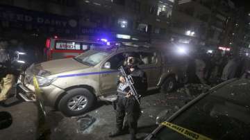 Pakistan one killed several injured in blast in commercial hub Karachi latest international news upd