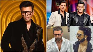 Karan Johar, Shah Rukh Khan, Salman Khan, Hrithik Roshan, Ranveer Singh