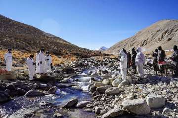 India and Chinese troops exchanged sweets and greetings at 10 border posts along the Line of Actual Control (LAC) including in eastern Ladakh to mark the New Year.