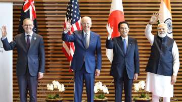PM Modi attends the Quad Summit 2022 with US president Joe Biden, Japanese PM Fumio Kishida and Australian PM Anthony Albanese.  