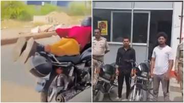 noida bike stunt, noida police