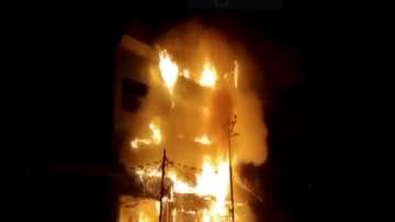 Fire breaks out at multi storey building in Noida, no injuries reported in noida fire, latest nation