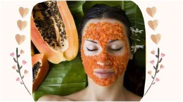 Papaya face mask