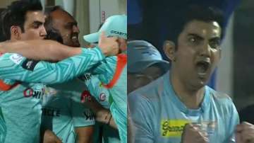 Gautam Gambhir reaction on LSG win against KKR 