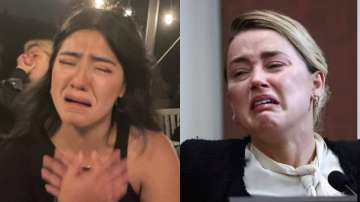 Netizens belive that viral crying Snapchat filter is inspired by Amber Heard