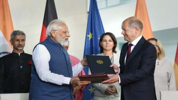 pm modi, pm modi in germany, scholz, german chancellor