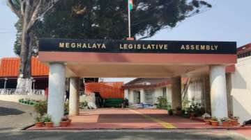 Meghalaya Assembly, steel dome collapses, Meghalaya Assembly steel dome collapses, Meghalaya Legisla