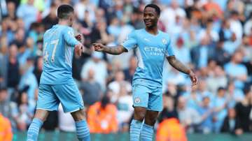 Man City 5-0 Newcastle: Sterling puts City three points clear of Liverpool  in title bid