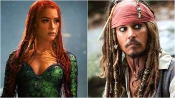 Amber Heard from Aquaman, Johnny Depp from Pirates of Caribbean 