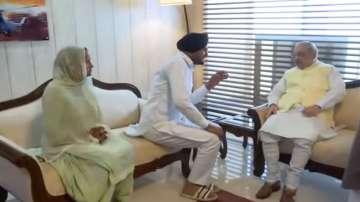 Singer Sidhu Moose Wala's family met Home Minister Amit Shah on Saturday. 