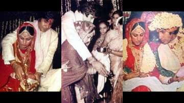 Amitabh Bachchan, Jaya Bachchan wedding pics