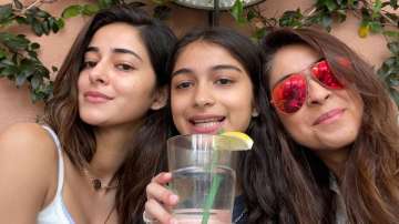 Ananya Panday, Rysa Panday and Bhavana Pandey