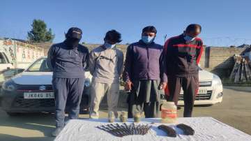 Jammu and Kashmir Police bust Lashkar e Taiba narco terror funding module in Budgam WATCH, Lashkar e