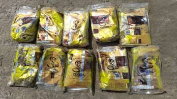 Drugs concealed in rice packets seized in Gujarat.