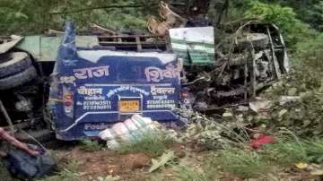 Uttarkashi bus accident, Uttarakhand Bus accident, Uttarkashi accident, Pushkar Singh Dhami, bus fal