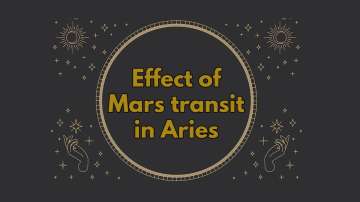 Effect of Mars transit in Aries