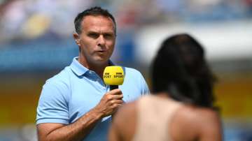 Michael Vaughan, commentator, BBC