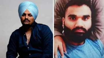 Goldy Brar (R) claimed responsibility for the murder of singer-politician Sidhu Moose Wala (L).