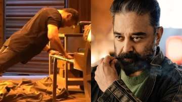 Vikram actor Kamal Haasan's BTS viral video doing 26 pushups at the age of 67 leaves fans stunned | 