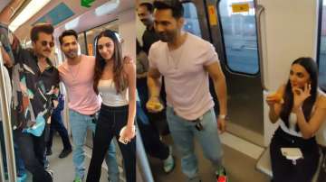 Kiara Advani, Varun Dhawan, Anil Kapoor