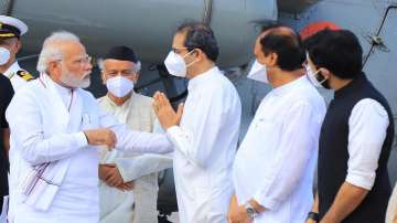 PM Modi with Maharashtra CM Uddhav Thackeray