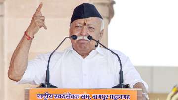 Rashtriya Swayamsevak Sangh (RSS) chief Mohan Bhagwat 