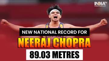 Neeraj Chopra sets a new record
