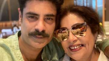 Kirron Kher with son Sikander Kher 