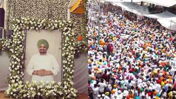 Legends never die! Tens of thousands attend 'antim ardas' of singer Sidhu Moose Wala | PICS