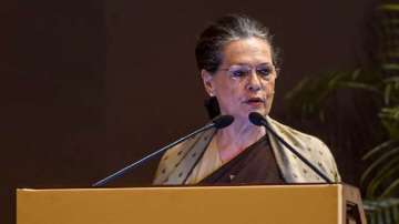 Congress interim chief Sonia Gandhi appealed for peace.