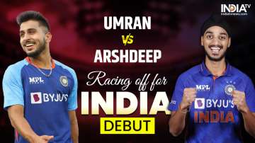 Umran Malik, Arshdeep Singh, India, Ireland