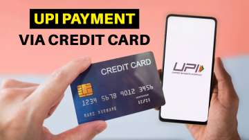 UPI payment via credit card